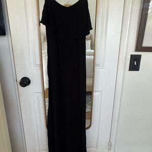 Elegant Black maxi  Dress